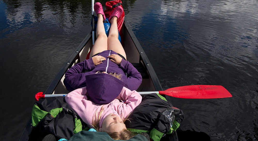 Barnens Hälsingland voxna kanot camping
