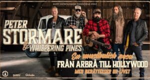 Peter Stormare! Peter Stormare Med sitt band Whispering Pines