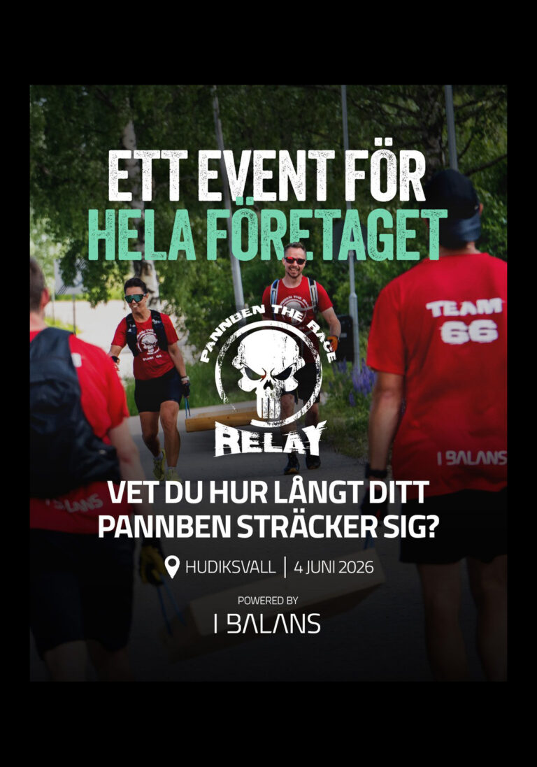 Pannben Relay – 4 juni i Hudiksvall