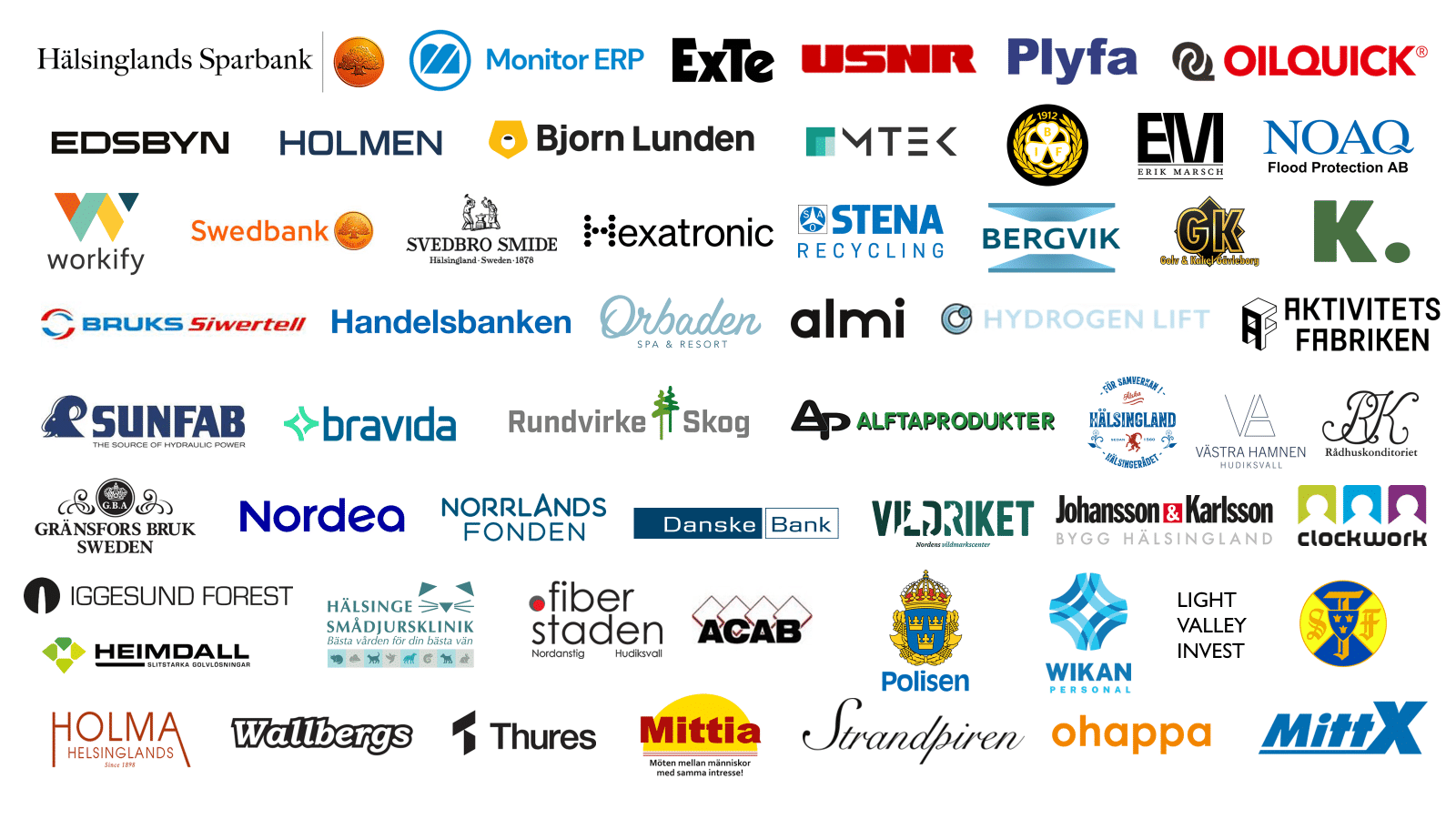 Hälsinglands Ambassadörer Loggor