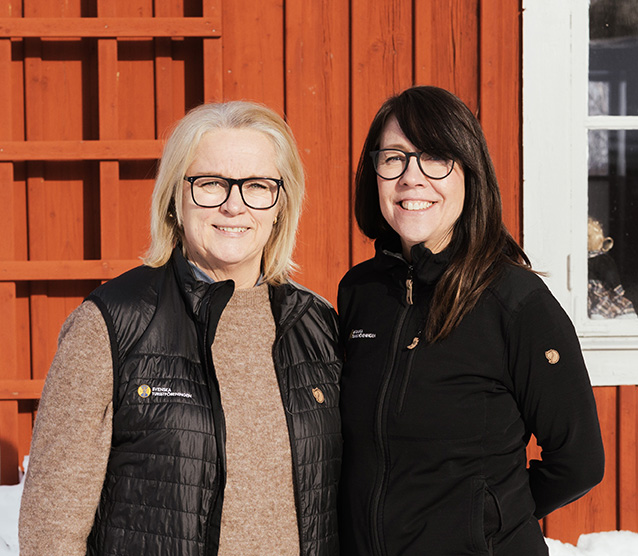 Mia Lennartdotter Fernqvist och Sofie Wadström, STF Undersvik Gårdshotell