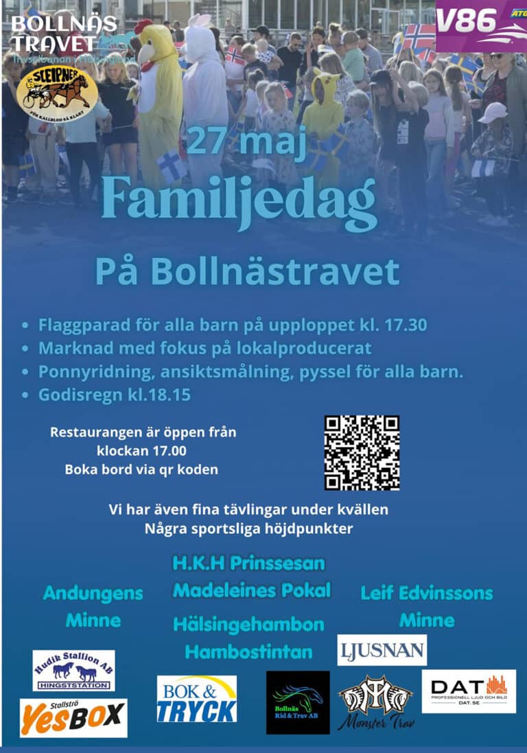 familjedag på Bollnästravet